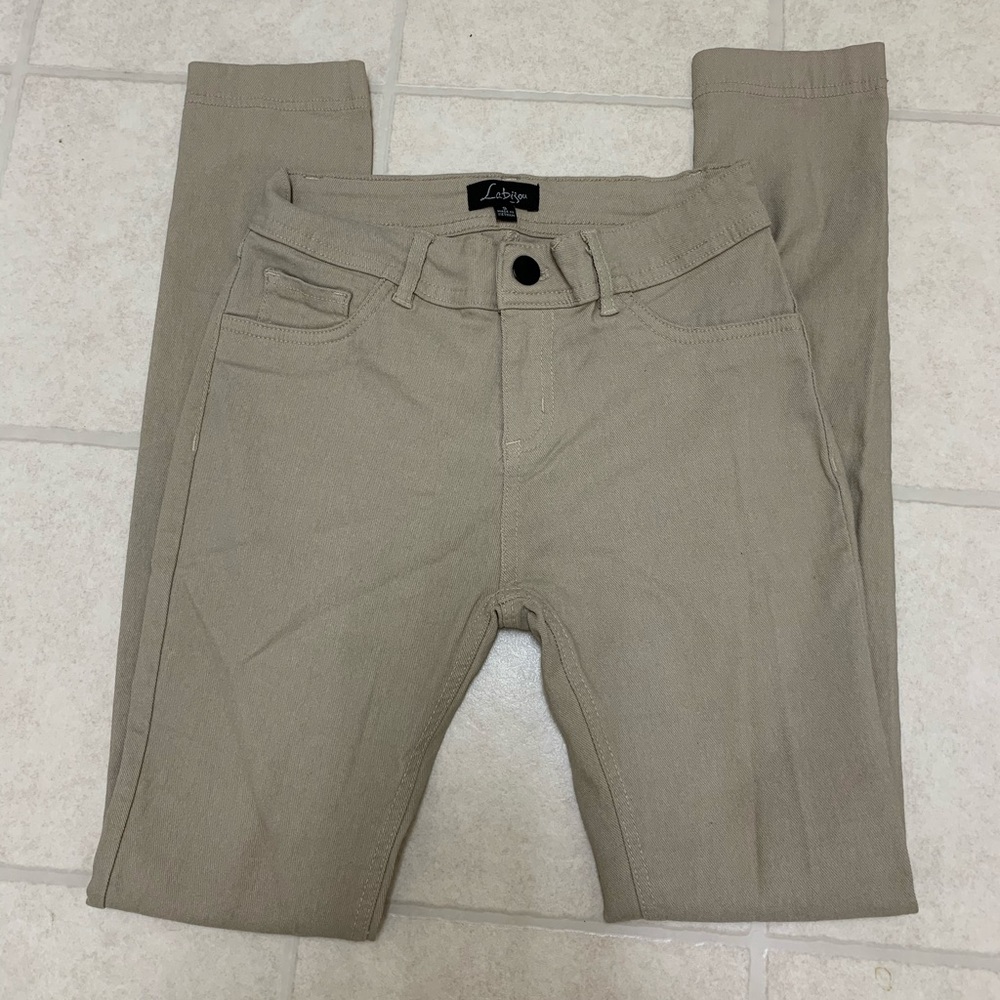 Labijou taupe pants/jeggings